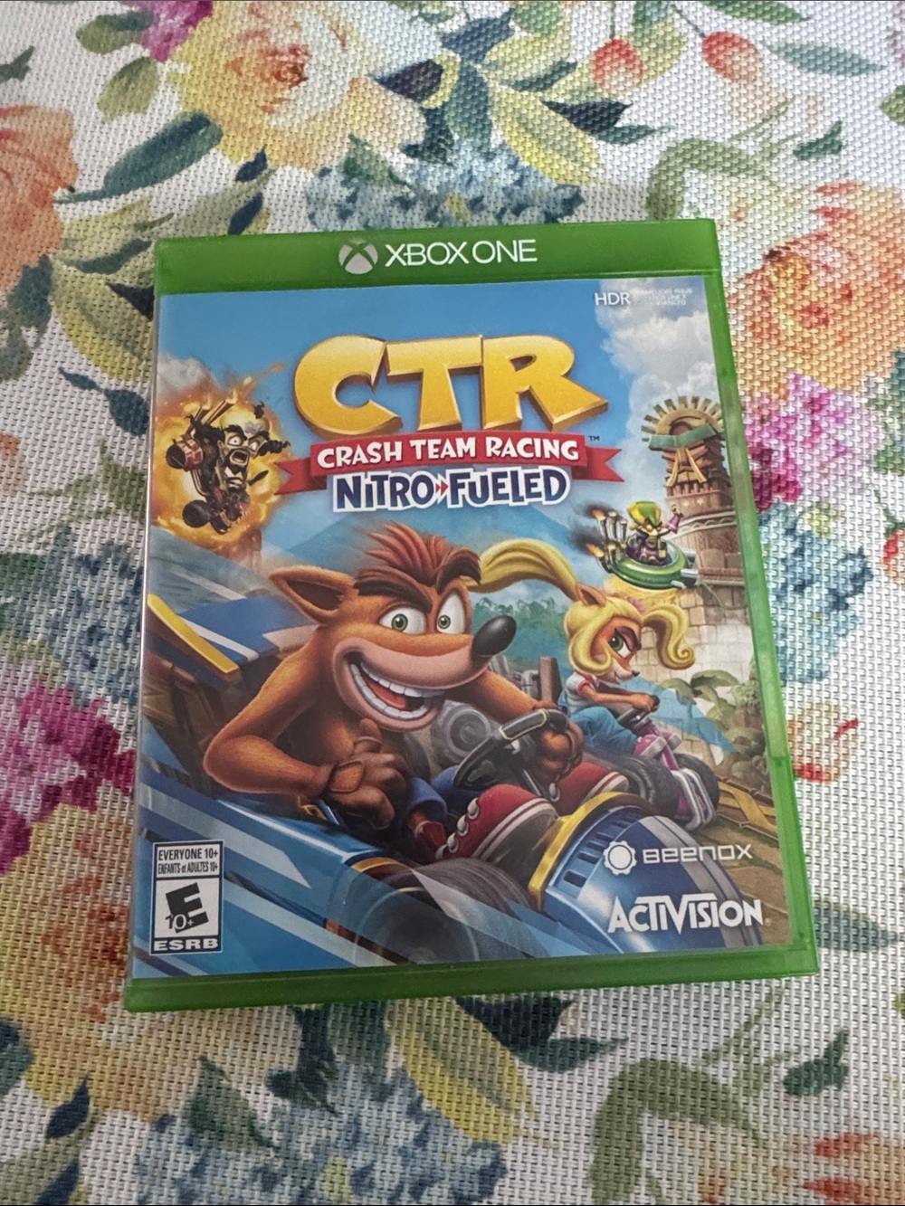 Xbox One Crash Team Racing Nitro-Fueled - Green Case